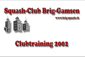 Clubtraining 2002